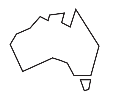 Australia Map Icon